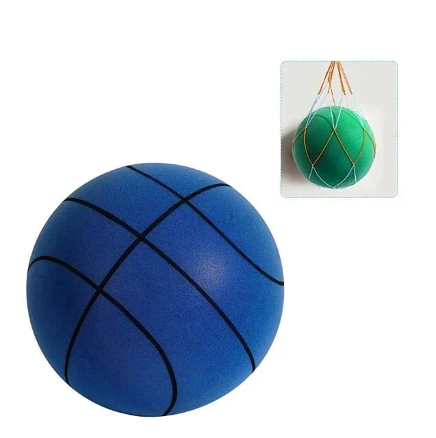 Geluidloze schuim basketbal stimuleert binnen spelen en beweging bij kinderen. Ideaal kinder basketbal speelgoed.