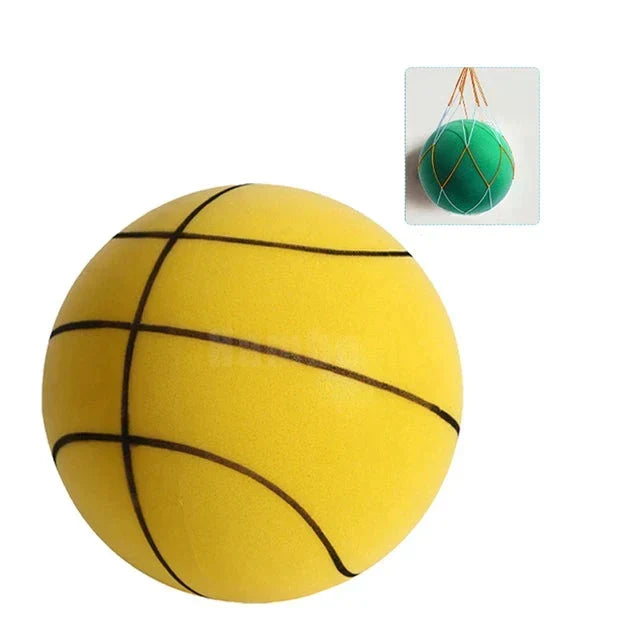 Geruisloze schuim basketbal, ideaal voor indoor sport training en stil binnen spelen. Geschikt als sport bal.