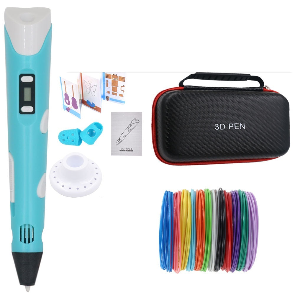 Veilige 3D printpen voor kindvriendelijk 3D tekenen met non-toxisch PLA filament. Stimuleert fantasie.