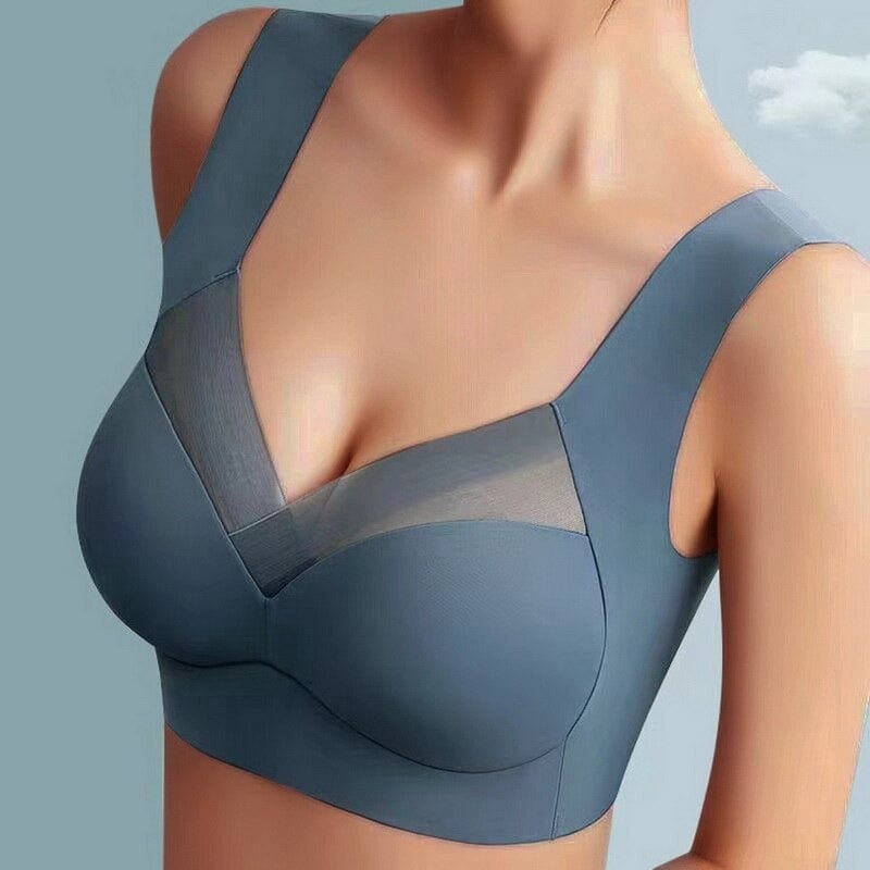 Zwarte naadloze Silke bh voor dames, elegante lingerie met maximaal comfort en ondersteuning.