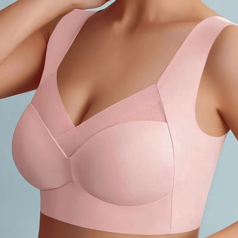 Volledig beeld van de Silke naadloze dames bh, toont het minimalistische en functionele ontwerp.