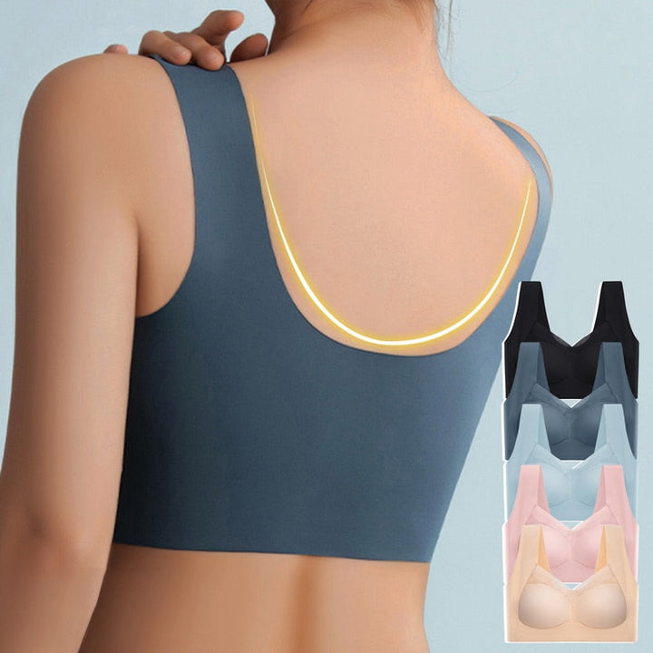 Zachte polyamide naadloze Silke lingerie voor dames, ademend en huidvriendelijk.