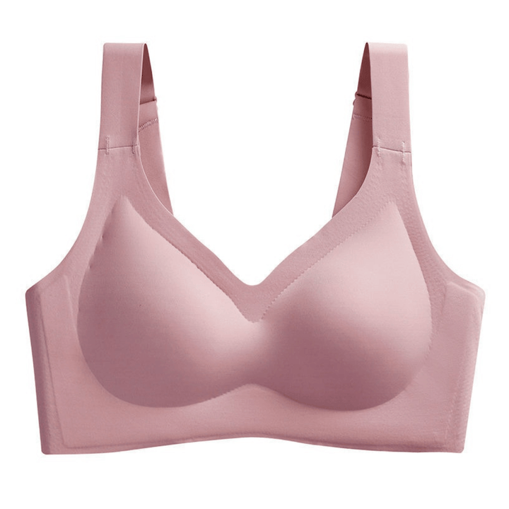 Naadloze comfort bh Bella, beugelloos ontwerp voor dames met focus op welzijn.