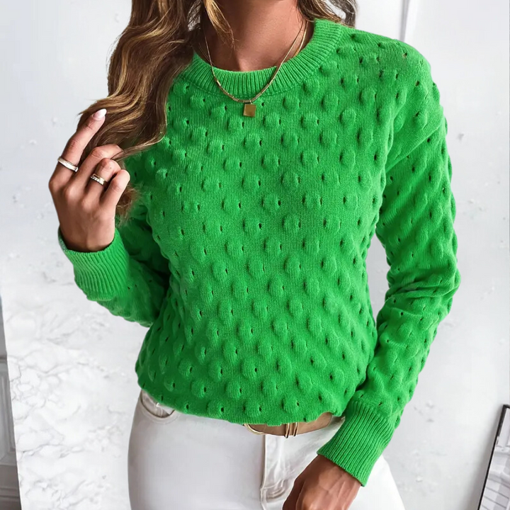 Hoogwaardige kasjmier damestrui, stijlvol en comfortabel gebreid, een must-have voor een elegante look.