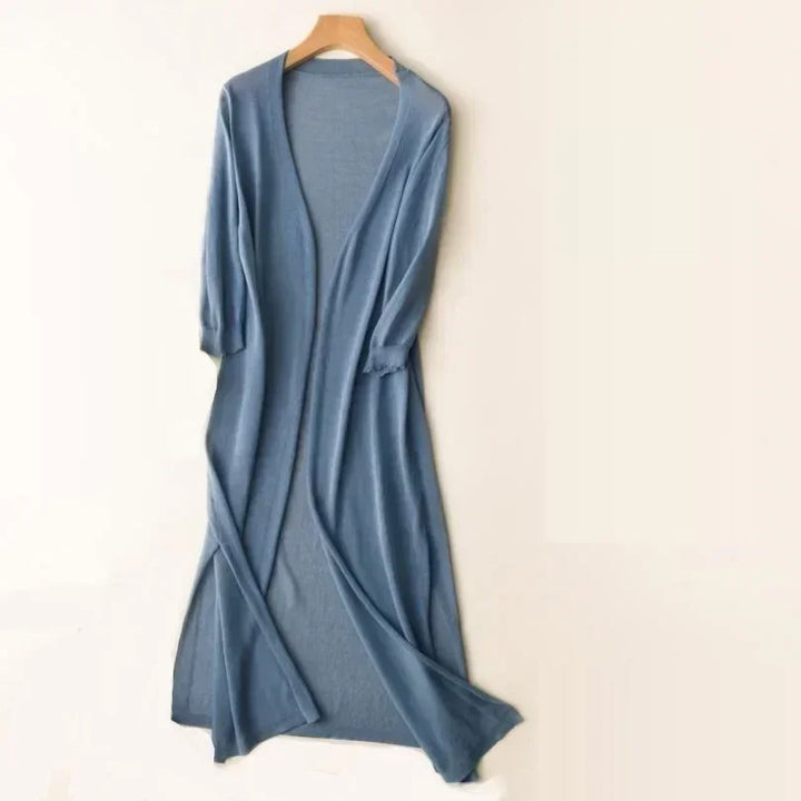 Modieus lang vest voor dames, een veelzijdige damessweater voor elke stijl.