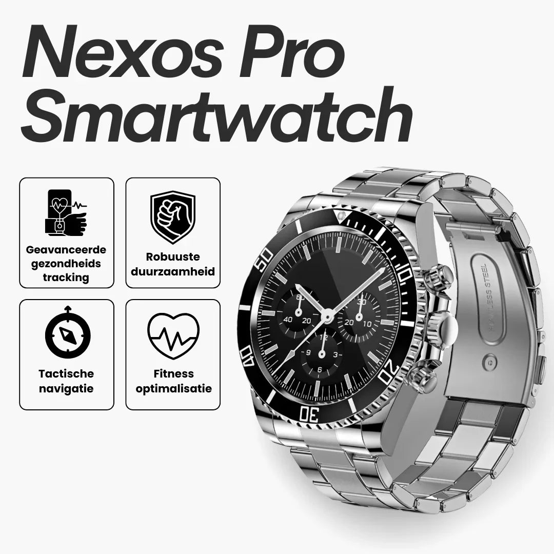 Robuuste militaire smartwatch azuurblauw, onverwoestbaar en waterdicht voor extreme omstandigheden en outdoor avonturen.