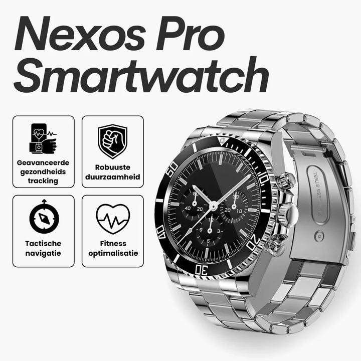 Robuuste militaire smartwatch azuurblauw, onverwoestbaar en waterdicht voor extreme omstandigheden en outdoor avonturen.