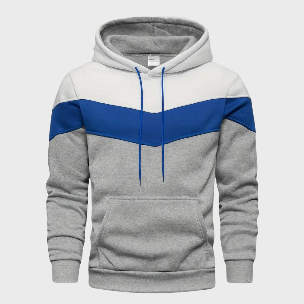 Stijlvolle heren hoodie met capuchon, perfect voor dagelijkse comfortabele mode.