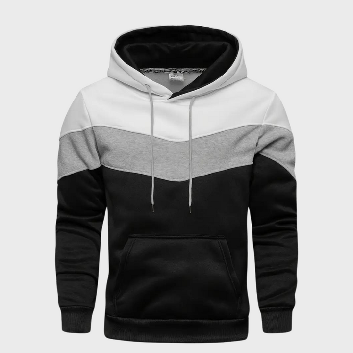 Dagelijkse heren hoodie met capuchon, veelzijdig en comfortabel, perfect voor mode.