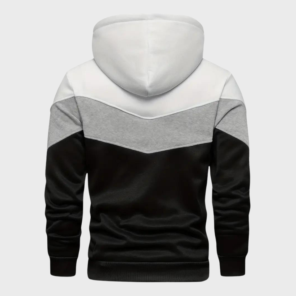 Nieuwe collectie heren hoodie, stijlvol en comfortabel met capuchon voor streetwear.
