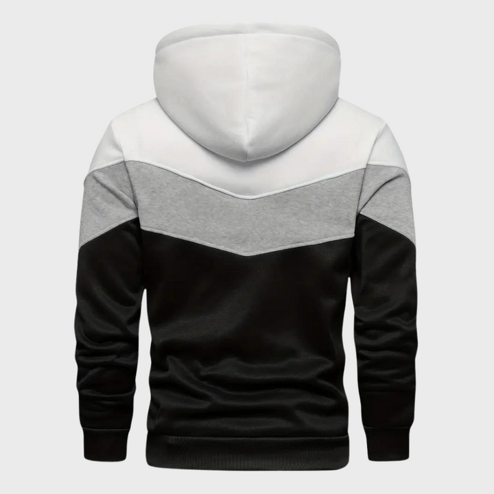 Nieuwe collectie heren hoodie, stijlvol en comfortabel met capuchon voor streetwear.