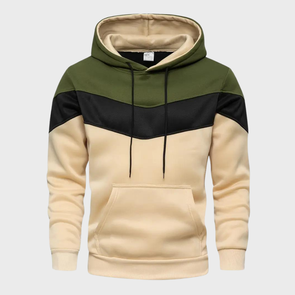 Stijlvolle en veelzijdige heren hoodie met capuchon voor elke casual gelegenheid.