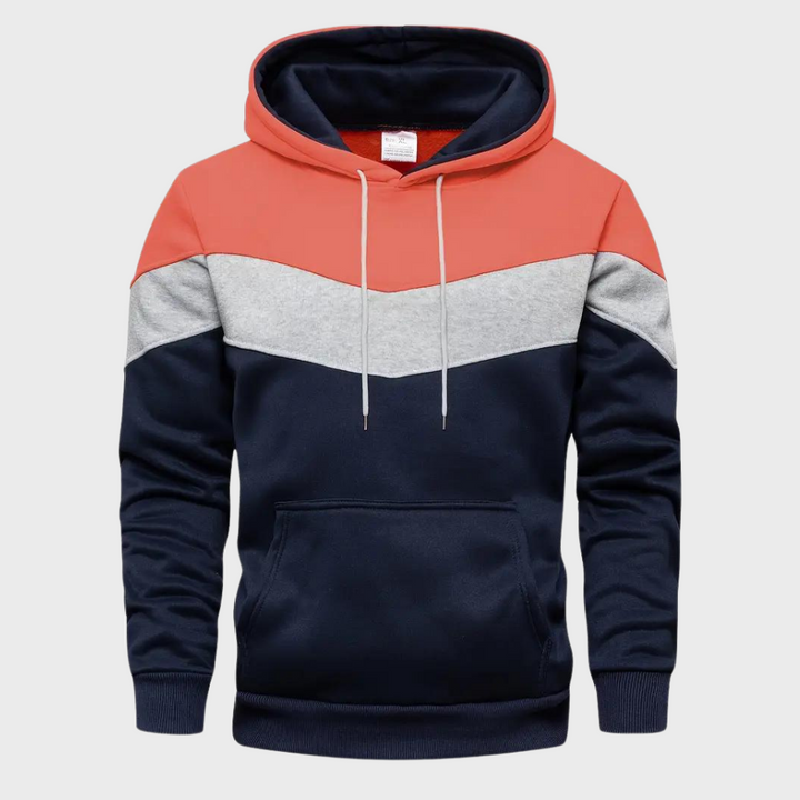 Casual heren hoodie met capuchon, een must-have voor moderne, comfortabele kleding.