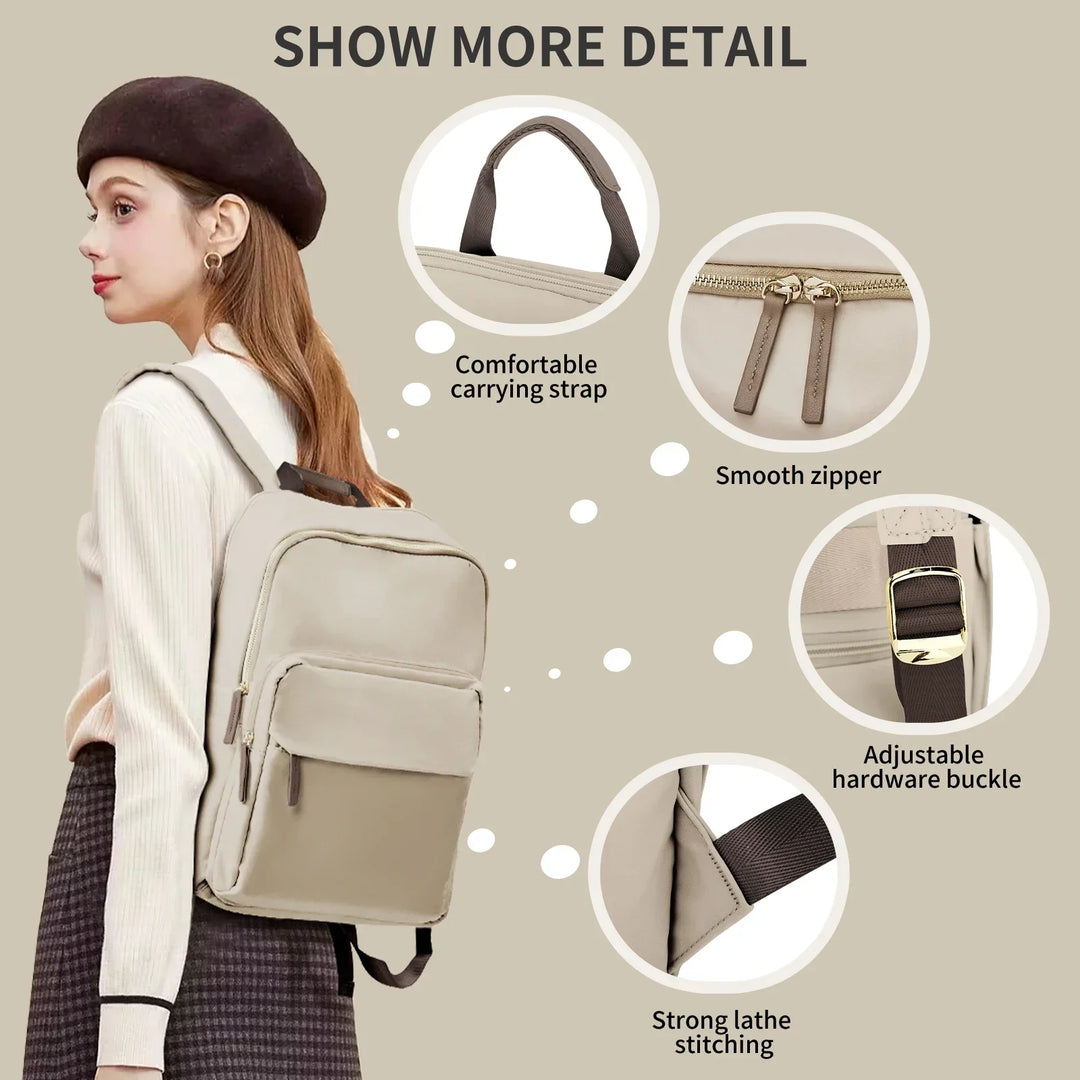 Veelzijdige unisex dagrugzak (20-35L) ideaal voor reizen, werk en avontuur. Duurzaam & waterbestendig.