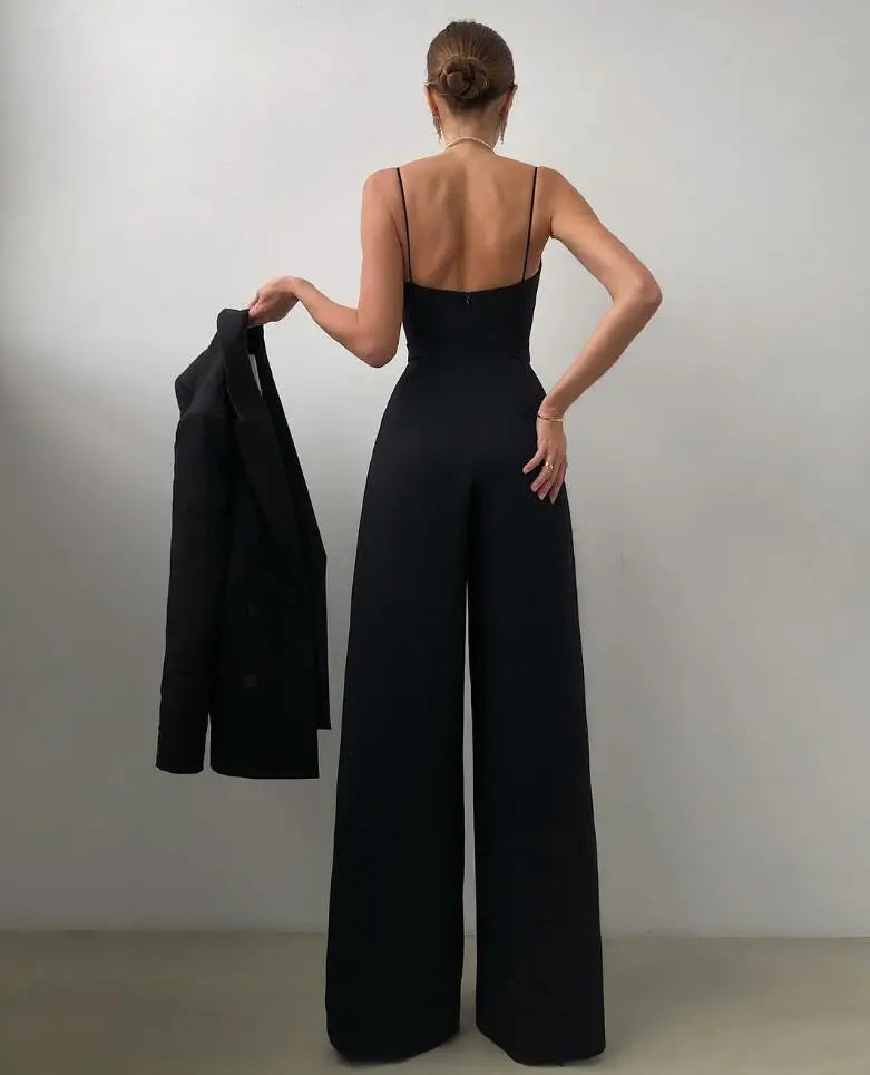 Veelzijdige dames jumpsuit, comfortabel voor lente en zomer. Stijlvol voor elke gelegenheid.