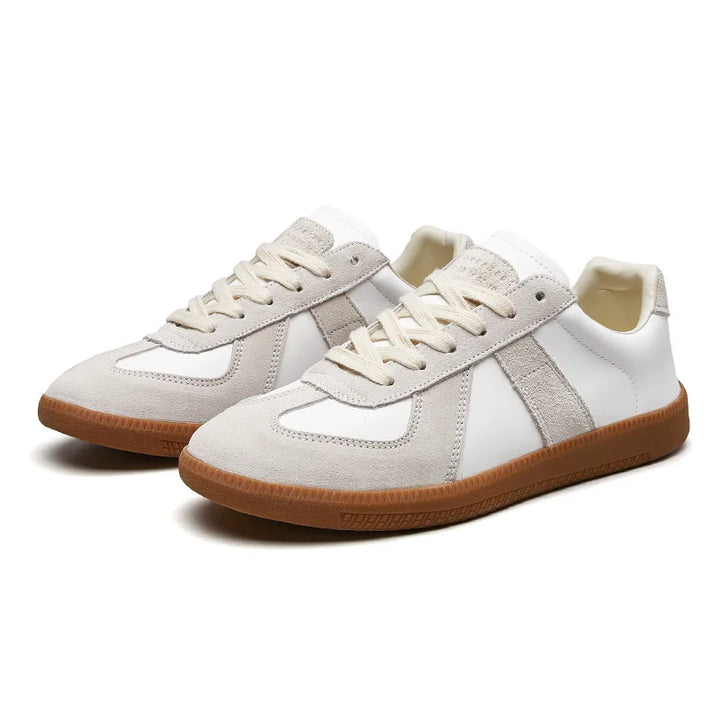 Comfortabele lichtgewicht retro sneakers met dikke zool, geschikt voor heren en dames. Perfecte casual schoenen.