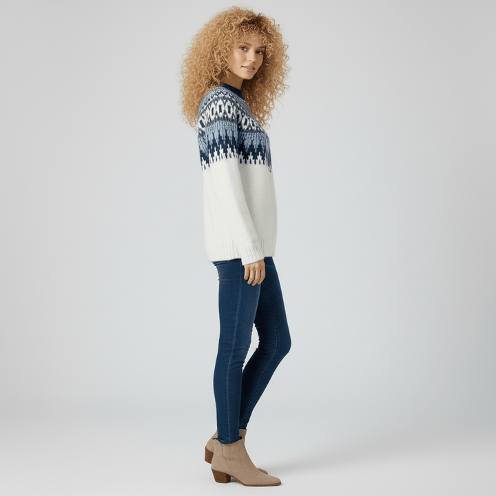 Warme damestrui Audrey met ontspannen pasvorm, perfect voor een comfortabele winteroutfit.