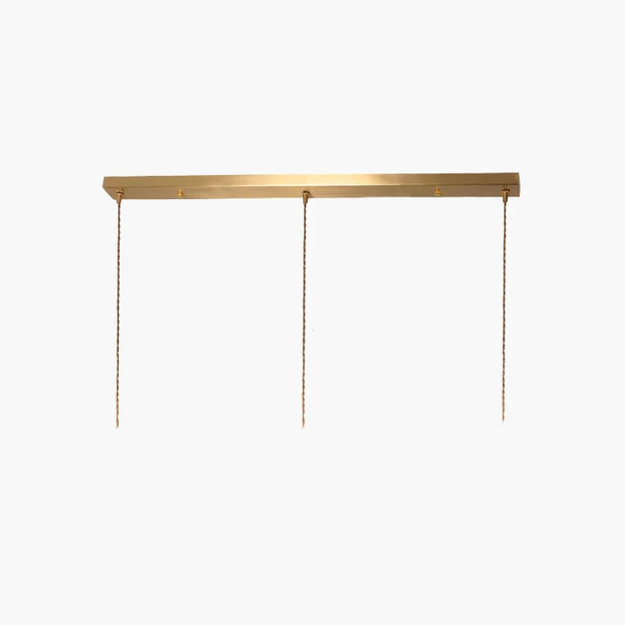 Vintage design Harrison pendellamp, met heldere kristallen voor optimale lichtspreiding.