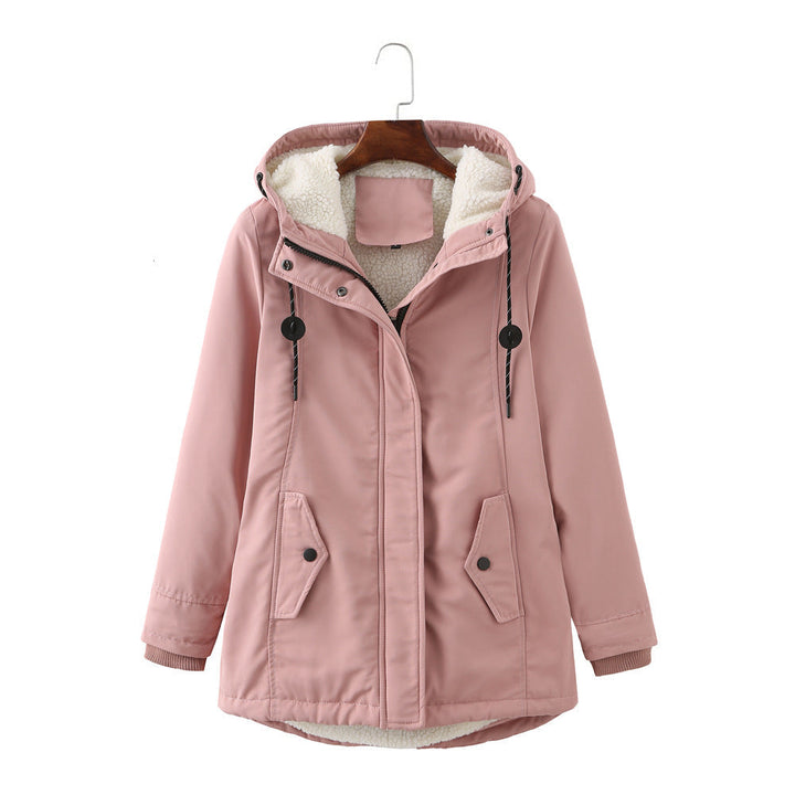 Luxe dames winterjas Aurora, elegant en warm voor de koudste dagen. Comfortabele wintermode in diverse kleuren.