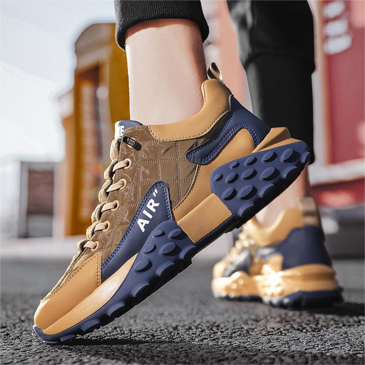 Orthopedische herensneakers Valor in zwart, wit of bruin, comfort en stijl voor voetondersteuning bij dagelijks gebruik.