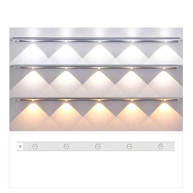 LumiLux draadloze LED strip verlichting. Flexibel, oplaadbaar en met bewegingssensor voor elk interieur.