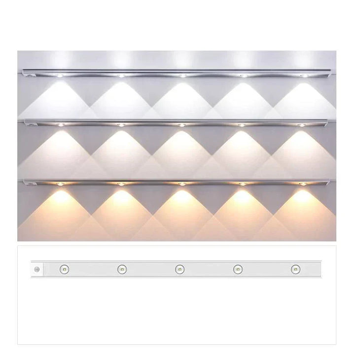 LumiLux draadloze LED strip verlichting. Flexibel, oplaadbaar en met bewegingssensor voor elk interieur.