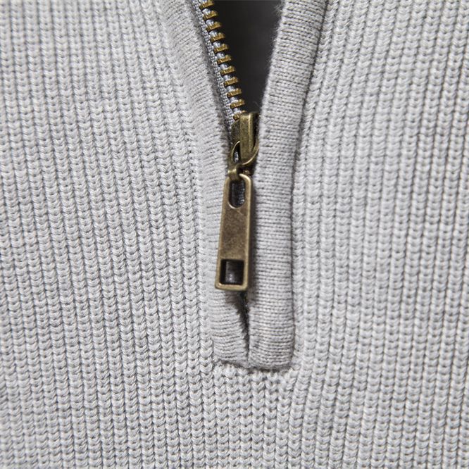 Veelzijdige heren half zip trui, ideaal voor casual én zakelijke herfst/winter looks. Comfortabel en stijlvol.
