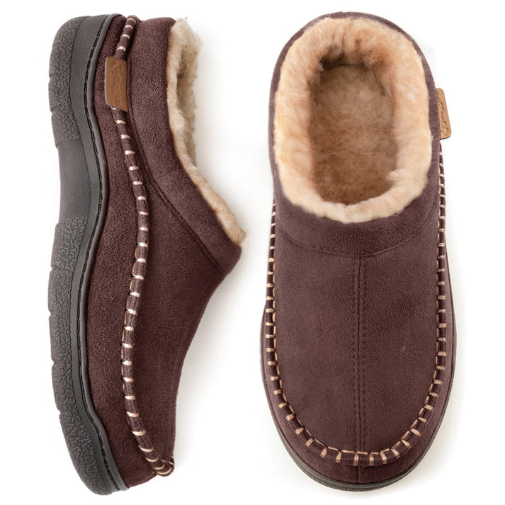 Comfortabele herenpantoffels Gerrit, perfect voor gezellige avonden thuis, bieden warme voeten.