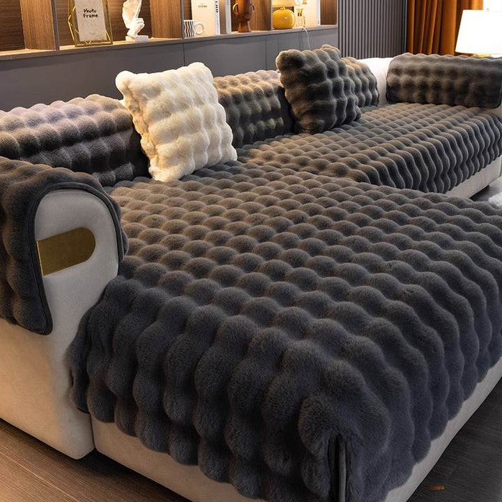 Zachte en comfortabele luxe bankhoes, perfecte meubelbescherming voor gezinnen met huisdieren.