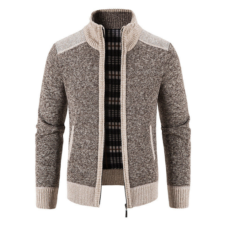 Casual herenvest met een nette kraag, perfect te combineren met jeans of chino.
