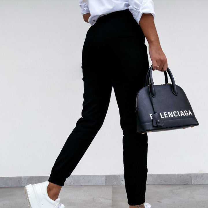 Trendy dames skinny broek, hoge taille en stretch voor een perfecte pasvorm. Modieus & comfortabel.
