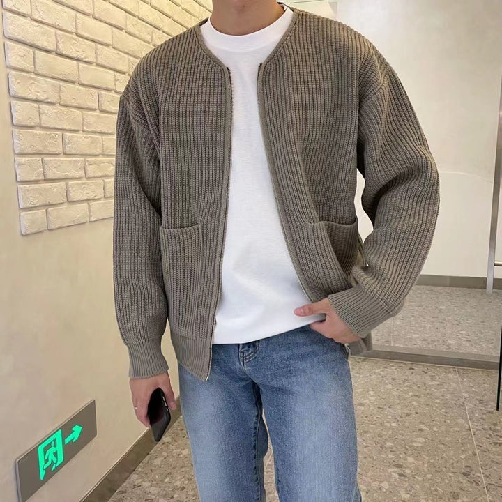 Casual heren vest voor dagelijkse mode; combineert comfort en een trendy, relaxte stijl.