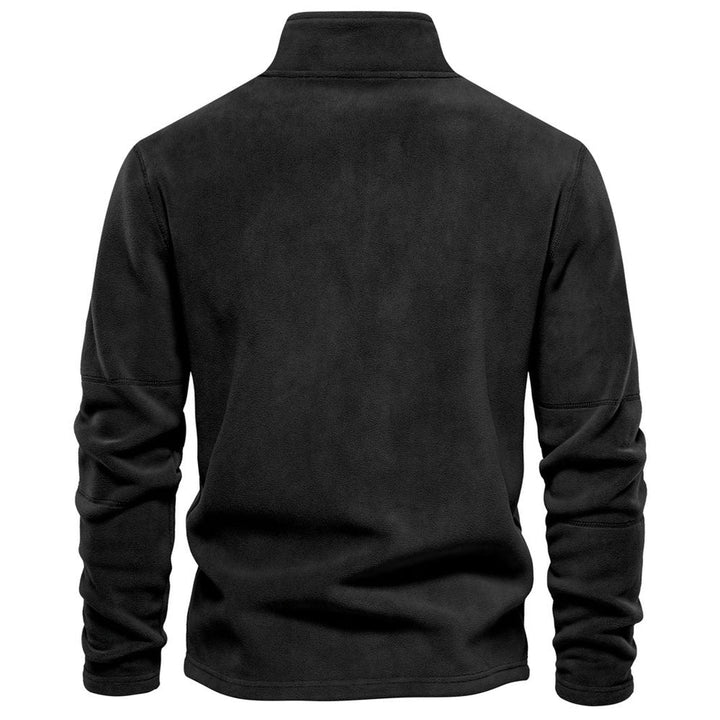 Duurzame fleece trui voor mannen, ideaal voor outdoor activiteiten en comfort in de winterkou. Warme herenkleding.