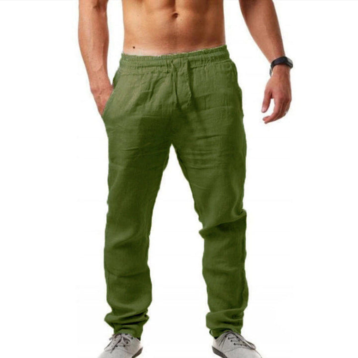 Ultiem comfortabele heren zomerbroek. Luchtige losse pasvorm, ideaal voor warme zomerdagen.