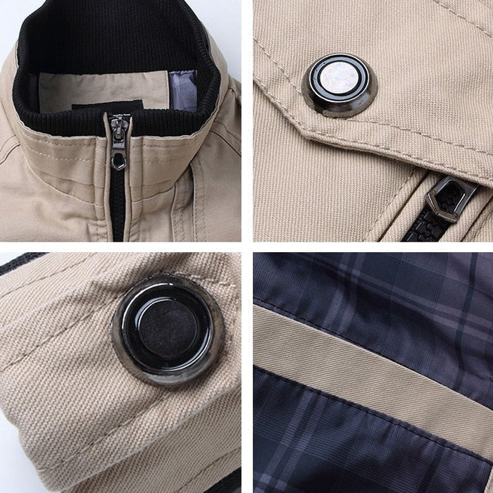 Modieus heren bomberjack, een populaire en stijlvolle keuze als ritsjack voor herenkleding.