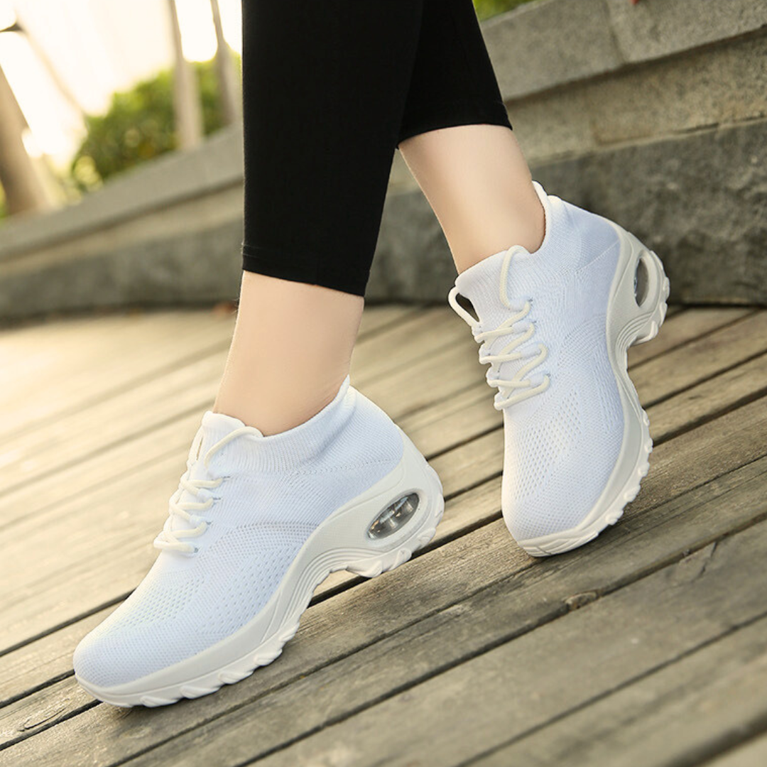 Ergonomische dames wandelschoenen voor maximale pijnverlichting en langdurig comfort.