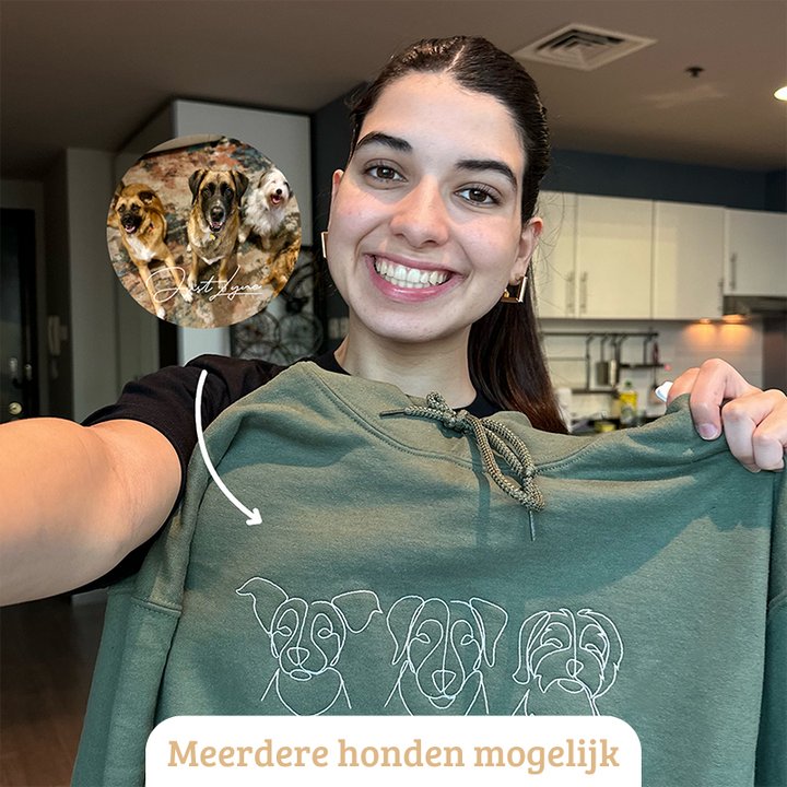 Wit gepersonaliseerd unisex T-shirt met naam of logo, ideaal uniek cadeau.