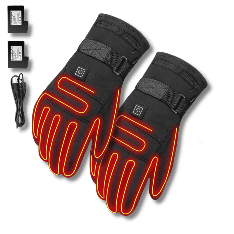 Thermos elektrische handschoenen tegen koude handen. Comfortabel, unisex en warm voor elke winteractiviteit.