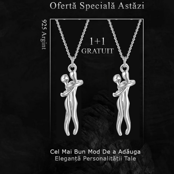 Romantische unisex ketting met unieke hanger, symbool voor eeuwige liefde.