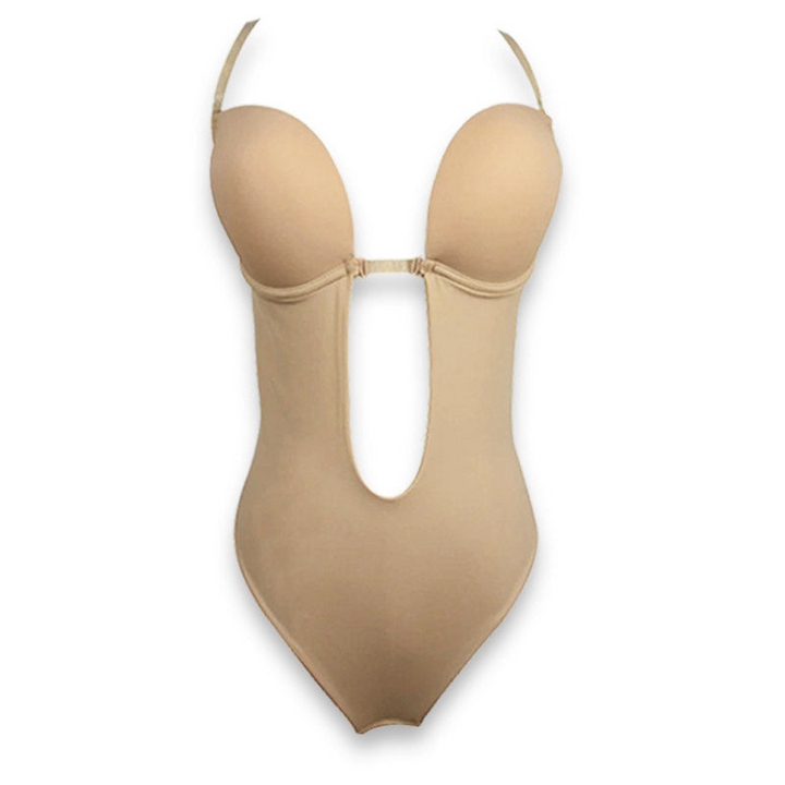 Comfortabele backless shaper BH voor dames, onzichtbaar en ideaal voor open rug jurken.