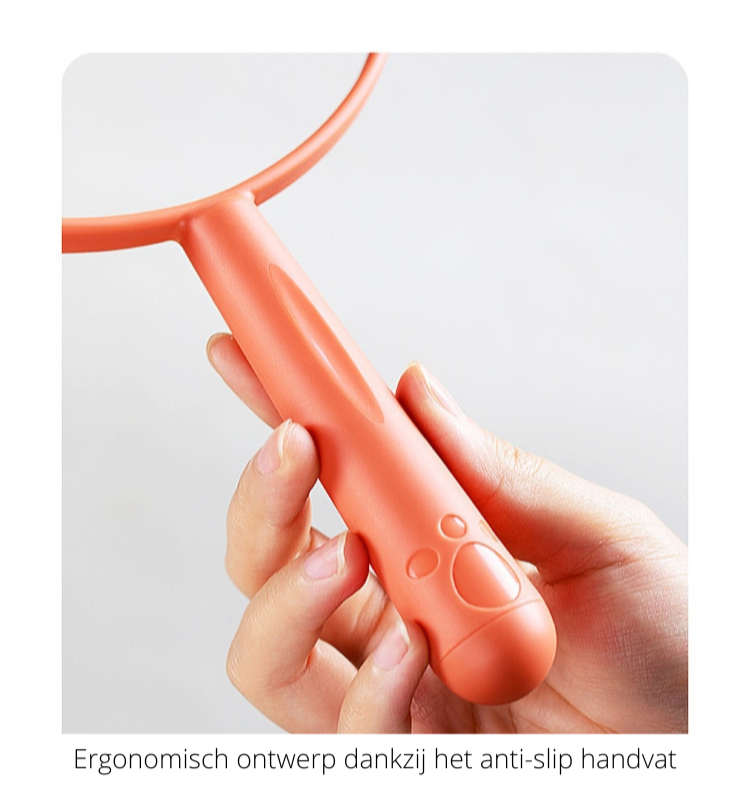 Compacte, ergonomische stof- & pluisverwijderaar. Gemakkelijk in gebruik voor snelle reiniging van textiel en haar.