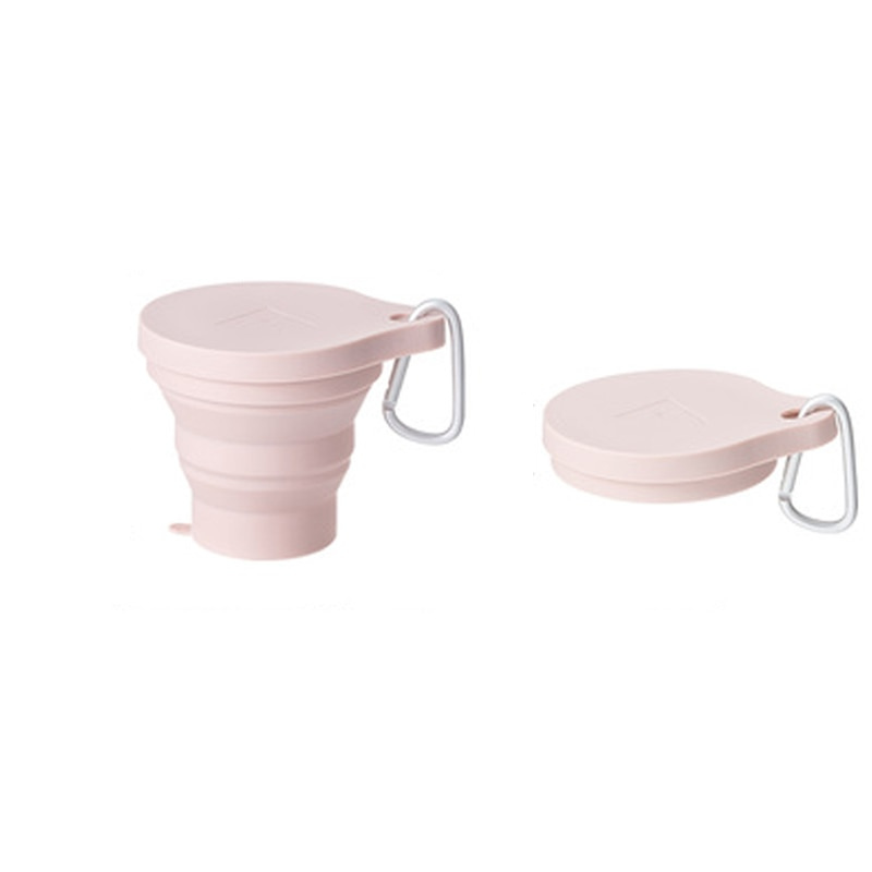Draagbare opvouwbare cup, robuuste siliconen, perfecte drinkbeker voor outdoor avonturen.