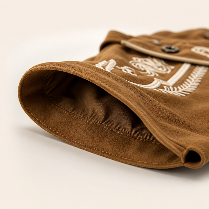 Feestelijke heren Oktoberfest overall, perfect voor bierfeest outfits, compleet met traditionele borduursels.