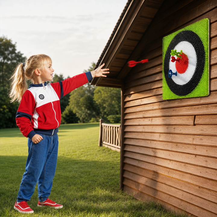 Familie magnetisch dartbord spel, veilig speelgoed voor kinderen en volwassenen.