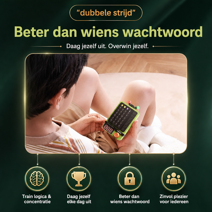 Uitdagende cijfermachine breinbreker voor jonge denkers, een logisch puzzelspel voor uren speelplezier.