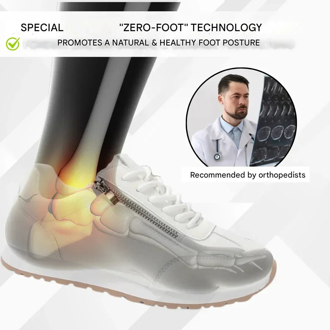 Chiara dames sneakers met ergonomische zool voor superieur comfort, verkrijgbaar in wit, grijs, beige.