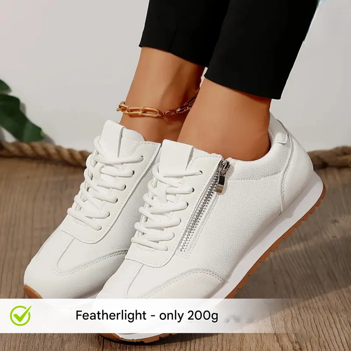 Lichtgewicht en ademende ergonomische dames sneakers Chiara, ideaal voor dagelijks comfort en vrijetijd.