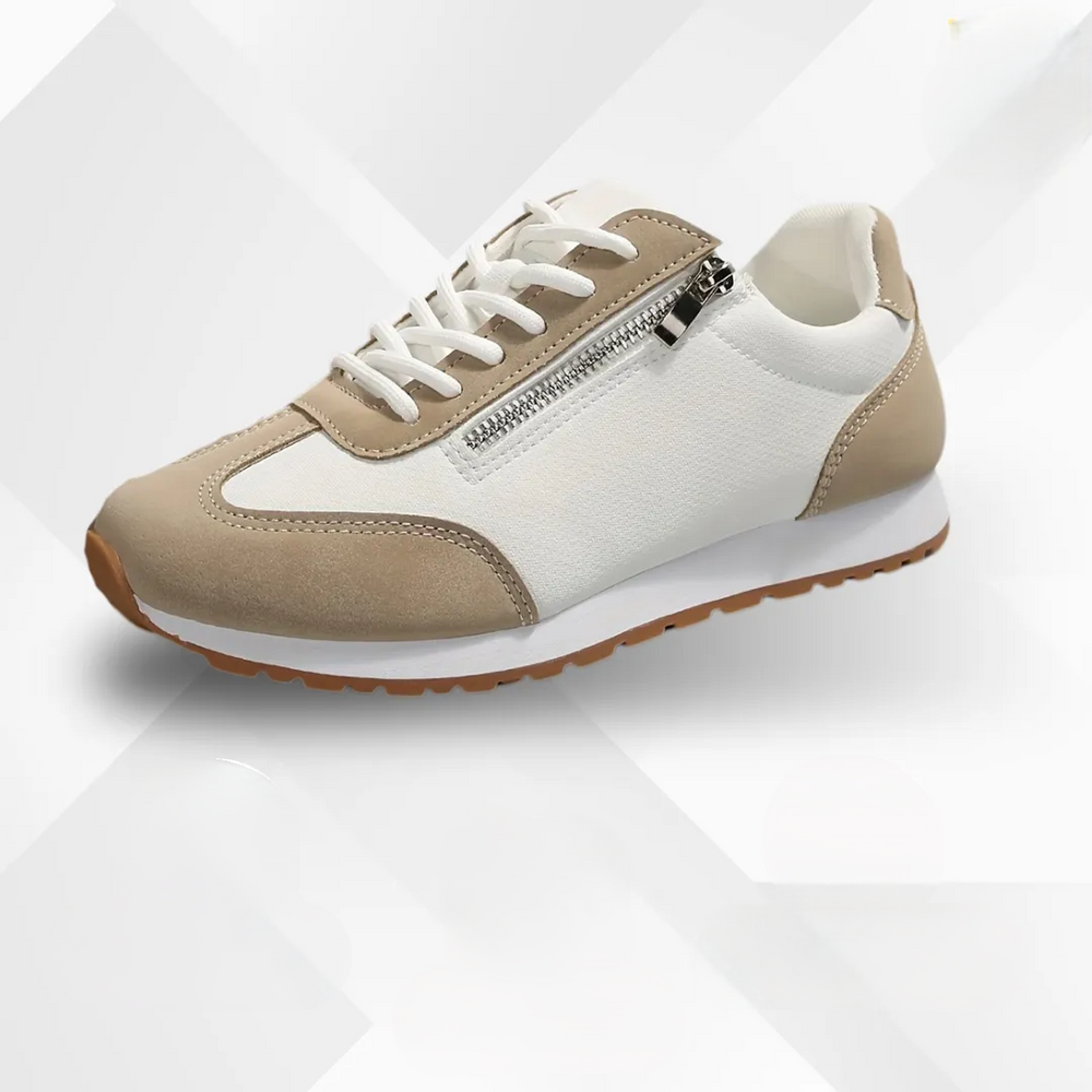 Ergonomische dames sneakers Chiara, ademend en antislip, ideaal voor comfort de hele dag.