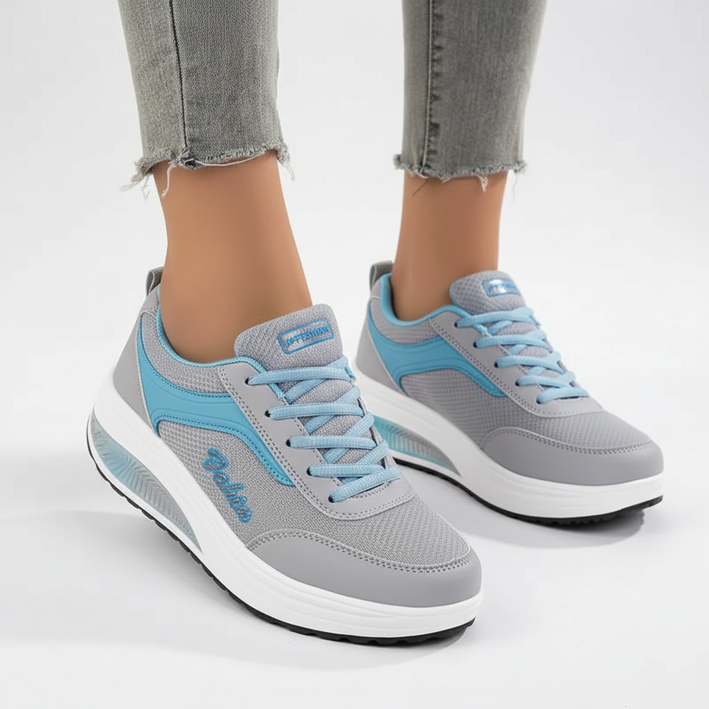 Ergonomische dames sneakers Amelie, biedt langdurig comfort en pijnverlichting voor uw voeten.
