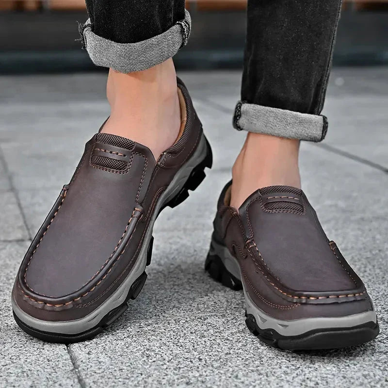 Nette orthopedische Lucas schoenen: comfort, stijl en ondersteuning voor gezonde herenvoeten, antislip.